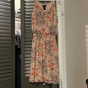 Enfocus Studio Floral Midi Dress